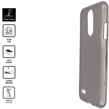 Pilkas silikoninis-tpu dėkliukas  (K10 2017 telefonams)